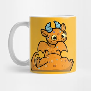 orange smoggy Mug